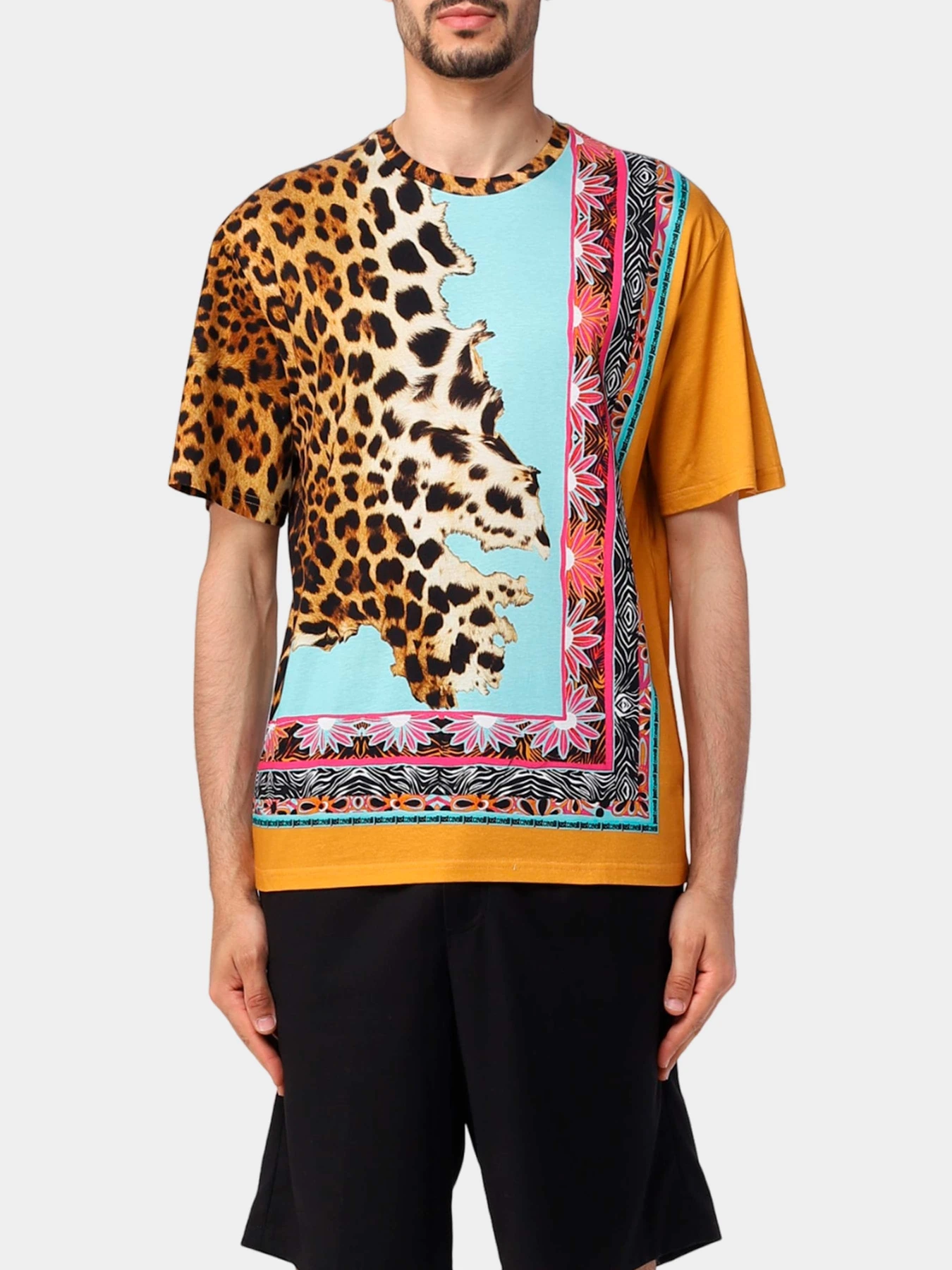 Футболки и поло Just Cavalli модель 74OBH6RL-JS197-216 Футболки и поло Just Cavalli модель 74OBH6RL-JS197-216 Фото