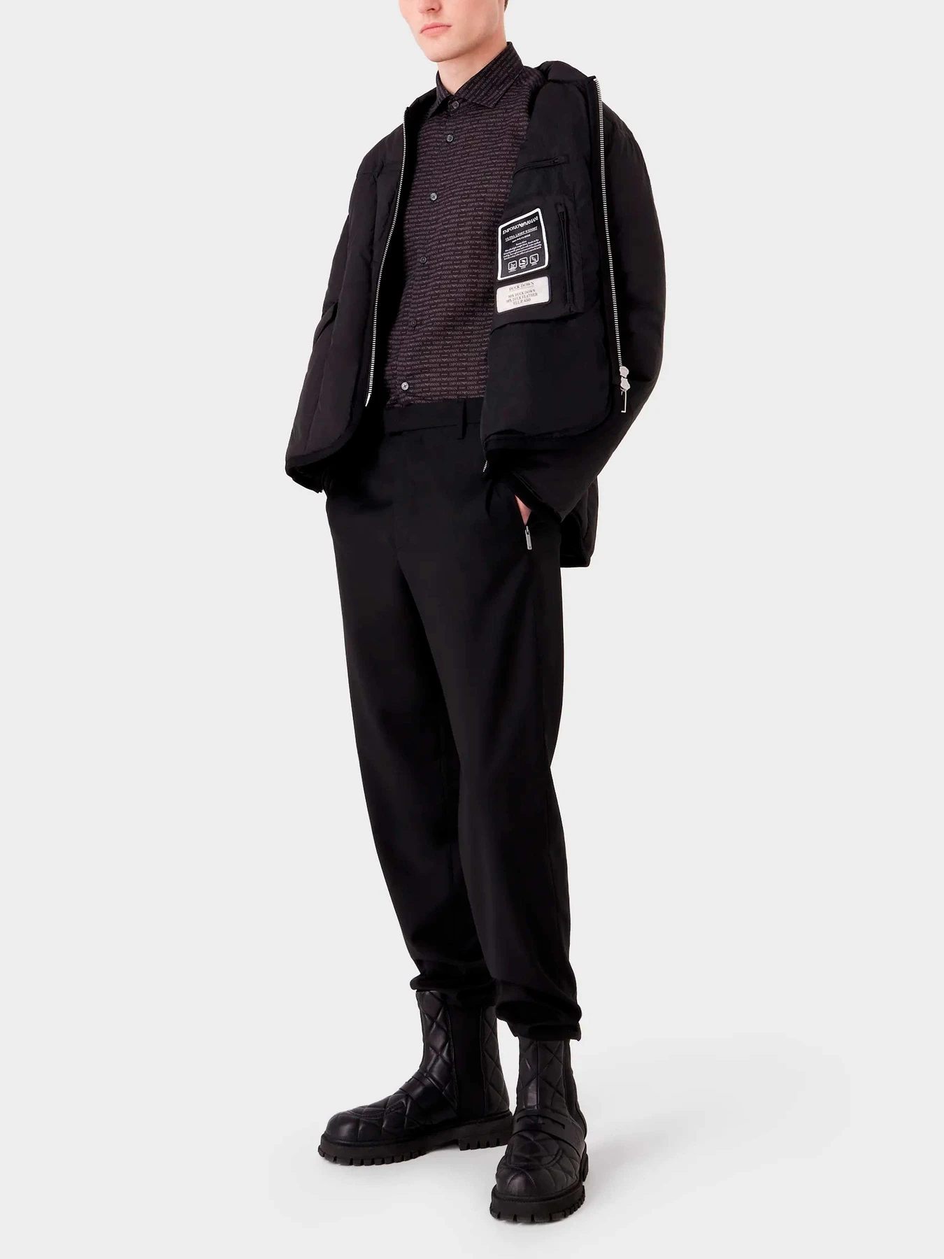Рубашки Emporio Armani модель 6R1CN1-1NKGZ-F054 Рубашки Emporio Armani модель 6R1CN1-1NKGZ-F054 Фото