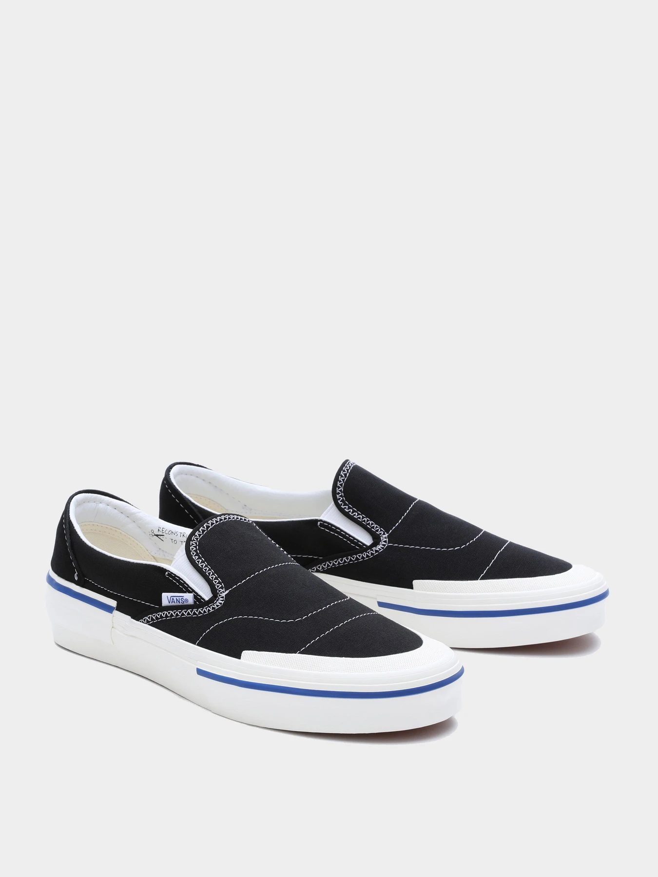 Слипоны и мокасины Vans модель VN000BW4BLK1 Слипоны и мокасины Vans модель VN000BW4BLK1 Фото