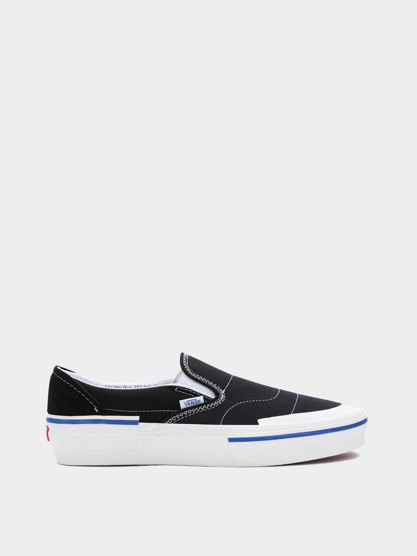 Слипоны и мокасины Vans модель VN000BW4BLK1 Слипоны и мокасины Vans модель VN000BW4BLK1 Фото