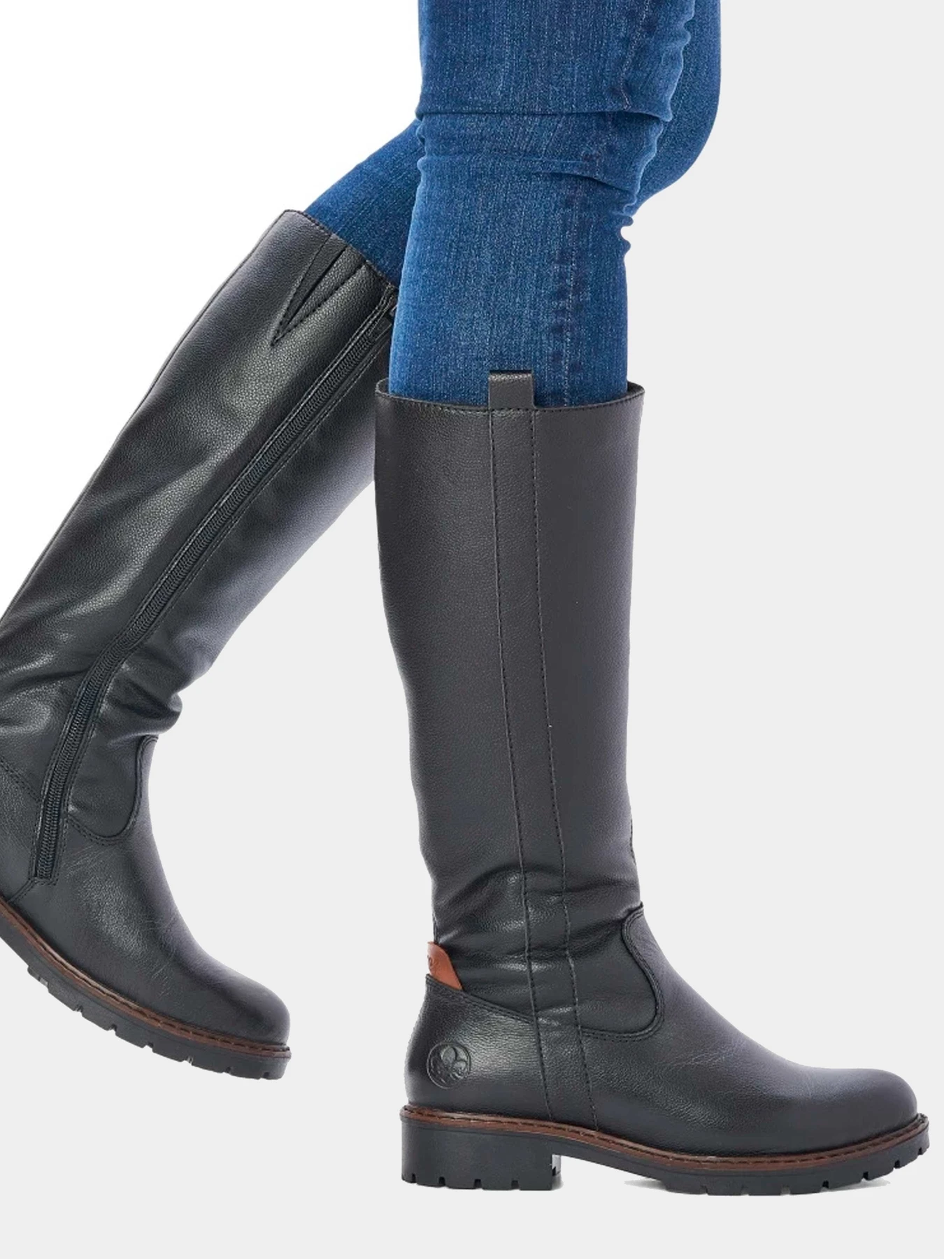 Ботинки и сапоги RIEKER модель Y9155-00 Ботинки и сапоги RIEKER модель Y9155-00 Фото