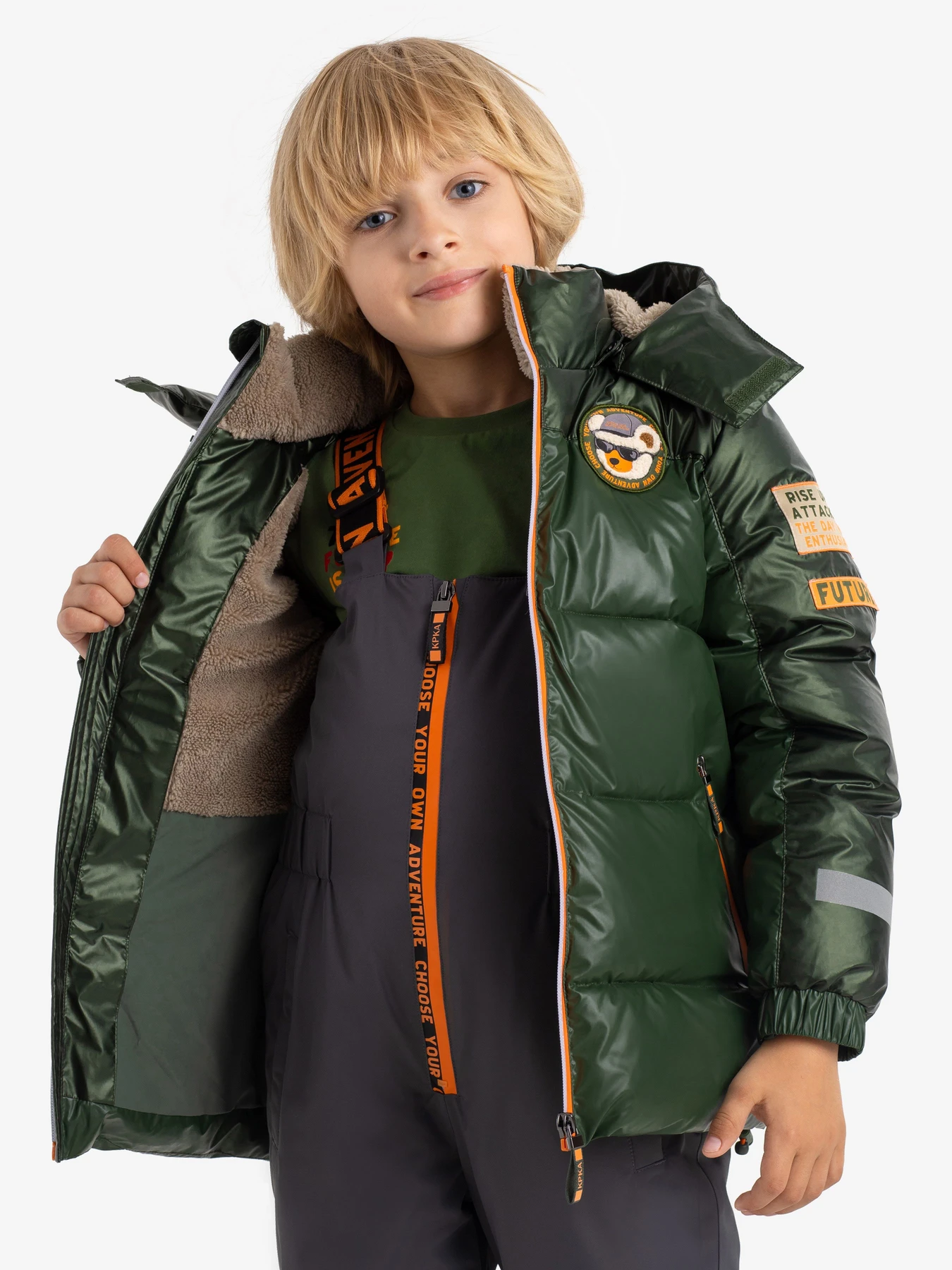 Куртки и дубленки Kapika модель KKBCK02-64 Куртки и дубленки Kapika модель KKBCK02-64 Фото