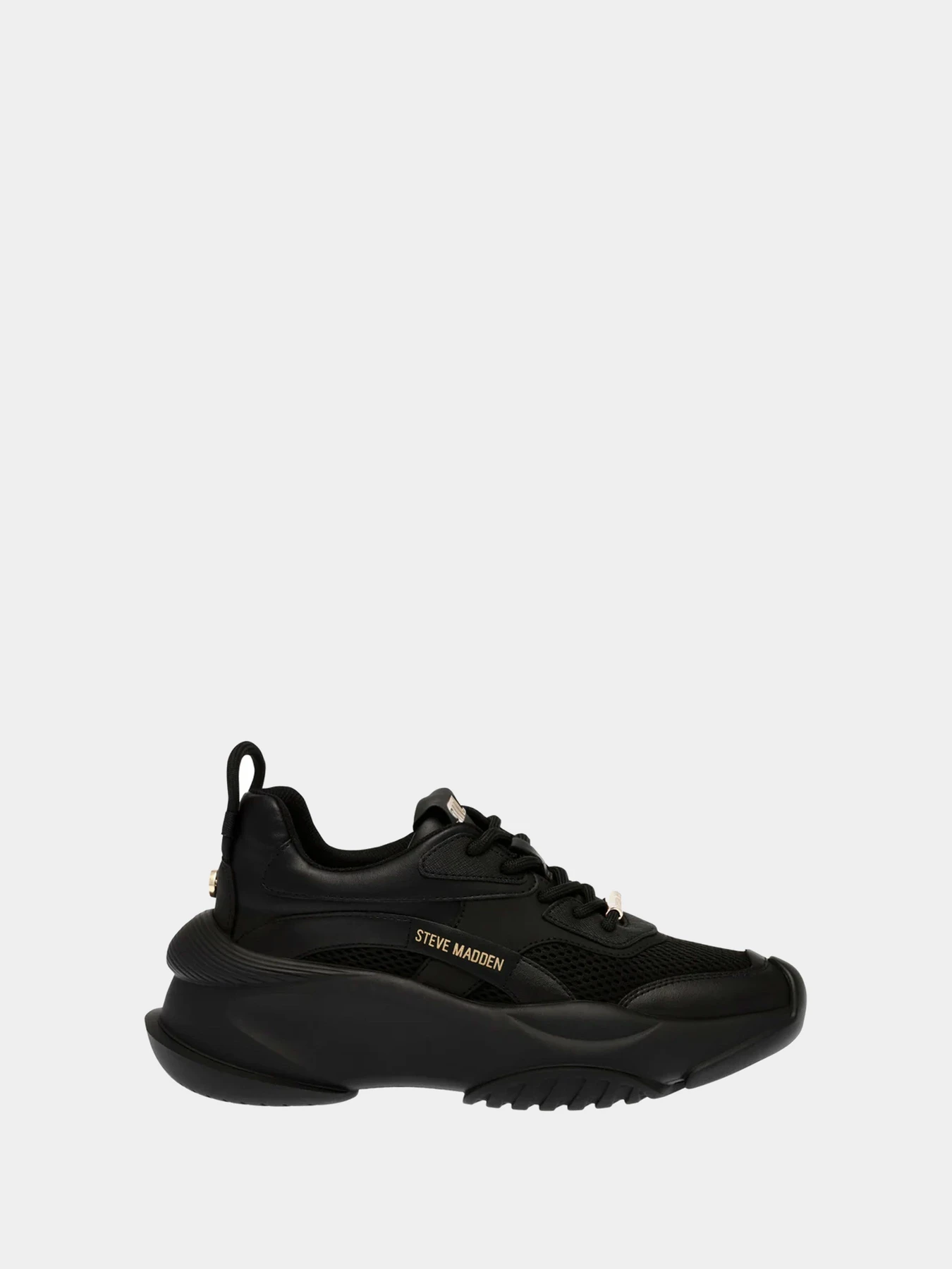 Кроссовки Steve Madden модель SM11002623 BLACK/GOLD Кроссовки Steve Madden модель SM11002623 BLACK/GOLD Фото