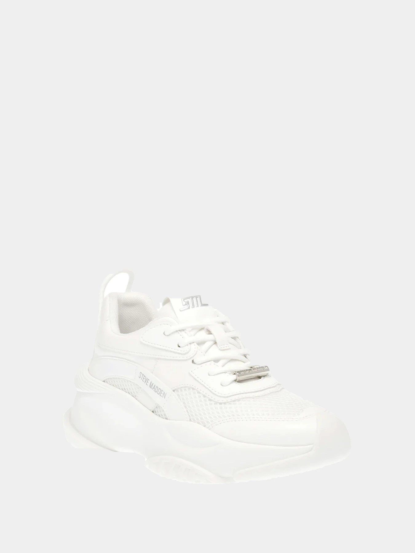 Кроссовки Steve Madden модель SM11002623 WHITE/WHITE Кроссовки Steve Madden модель SM11002623 WHITE/WHITE Фото