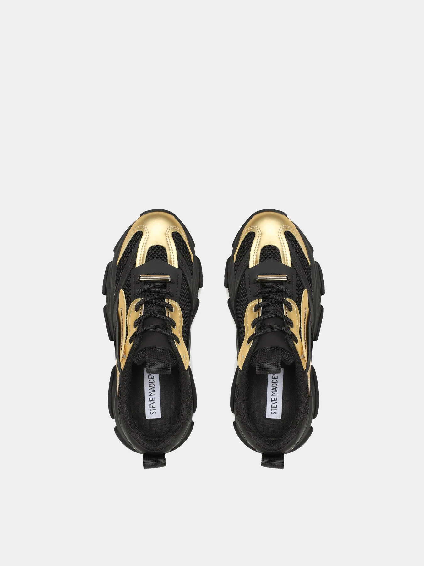Кроссовки Steve Madden модель SM19000033 BLK/GOLD Кроссовки Steve Madden модель SM19000033 BLK/GOLD Фото