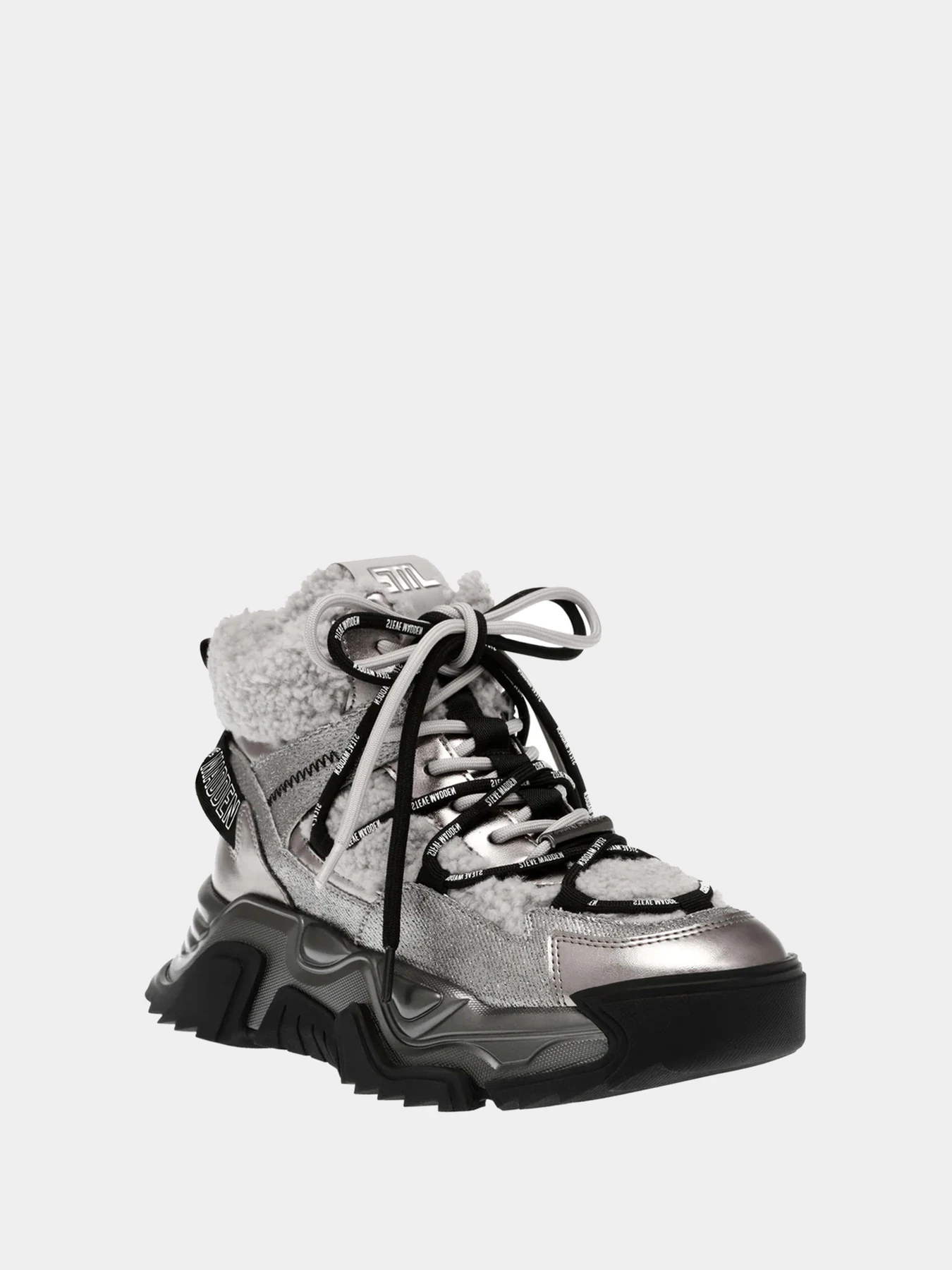 Ботинки и сапоги Steve Madden модель SM11002743 PEWTER Ботинки и сапоги Steve Madden модель SM11002743 PEWTER Фото