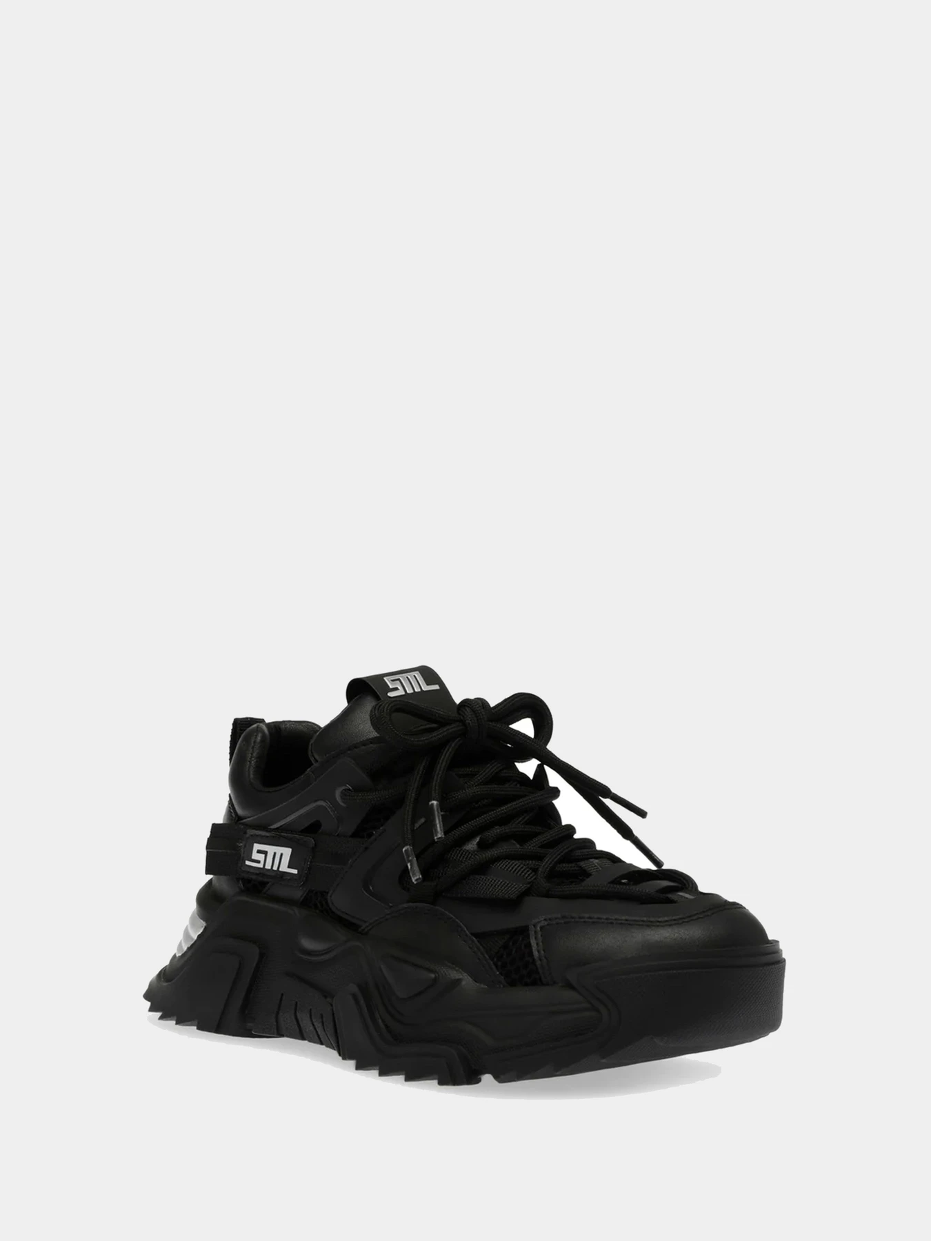 Кроссовки Steve Madden модель SM11002519 BLACK/SILVER Кроссовки Steve Madden модель SM11002519 BLACK/SILVER Фото