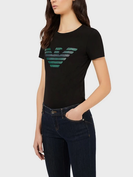 Футболкалар мен поло жейделер Emporio Armani үлгі 6K2T7N-2J07Z-0999 Фото