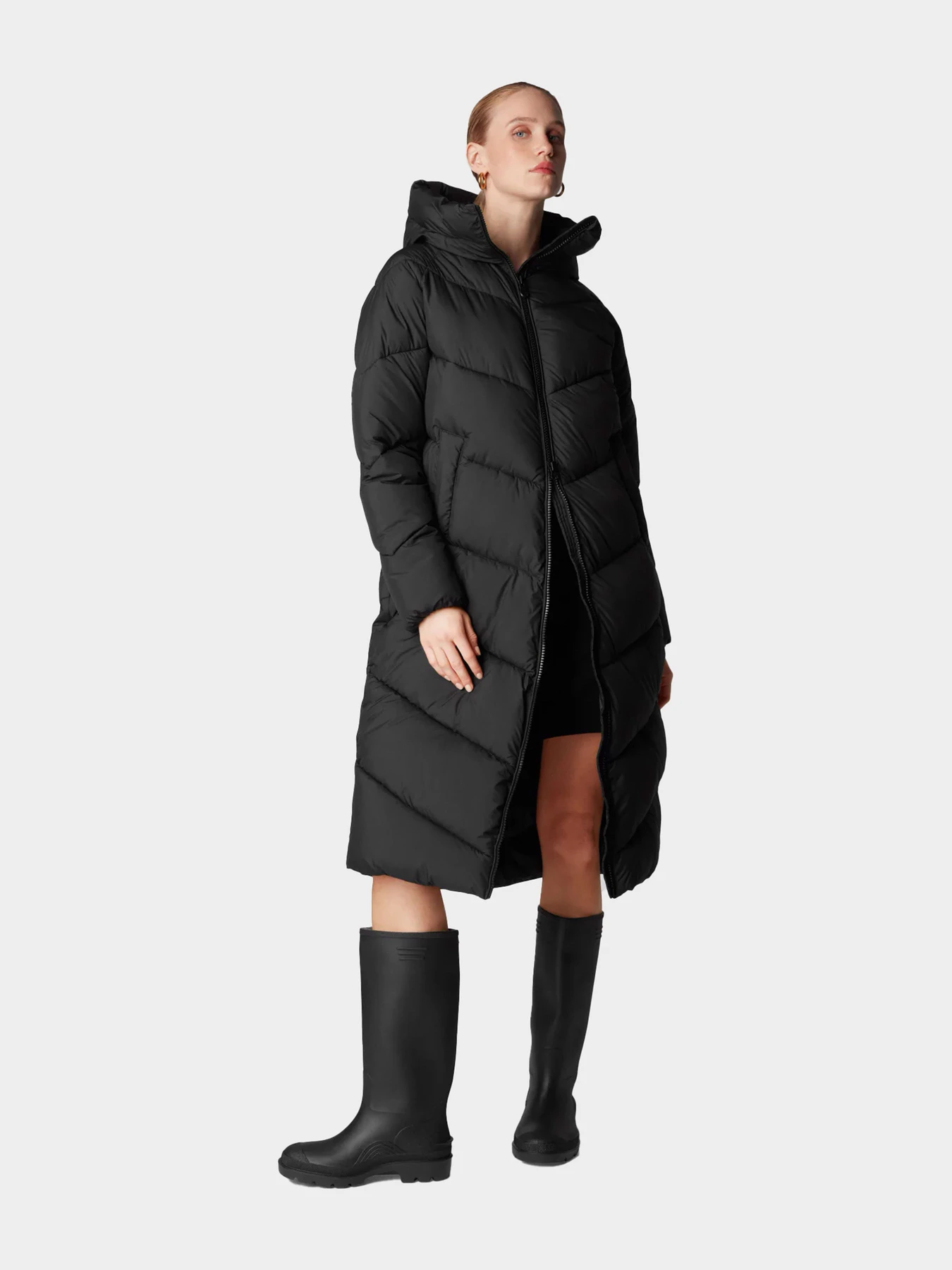 Пальто и плащи Save the duck модель D41456W-RECY17-10000-Black Фото