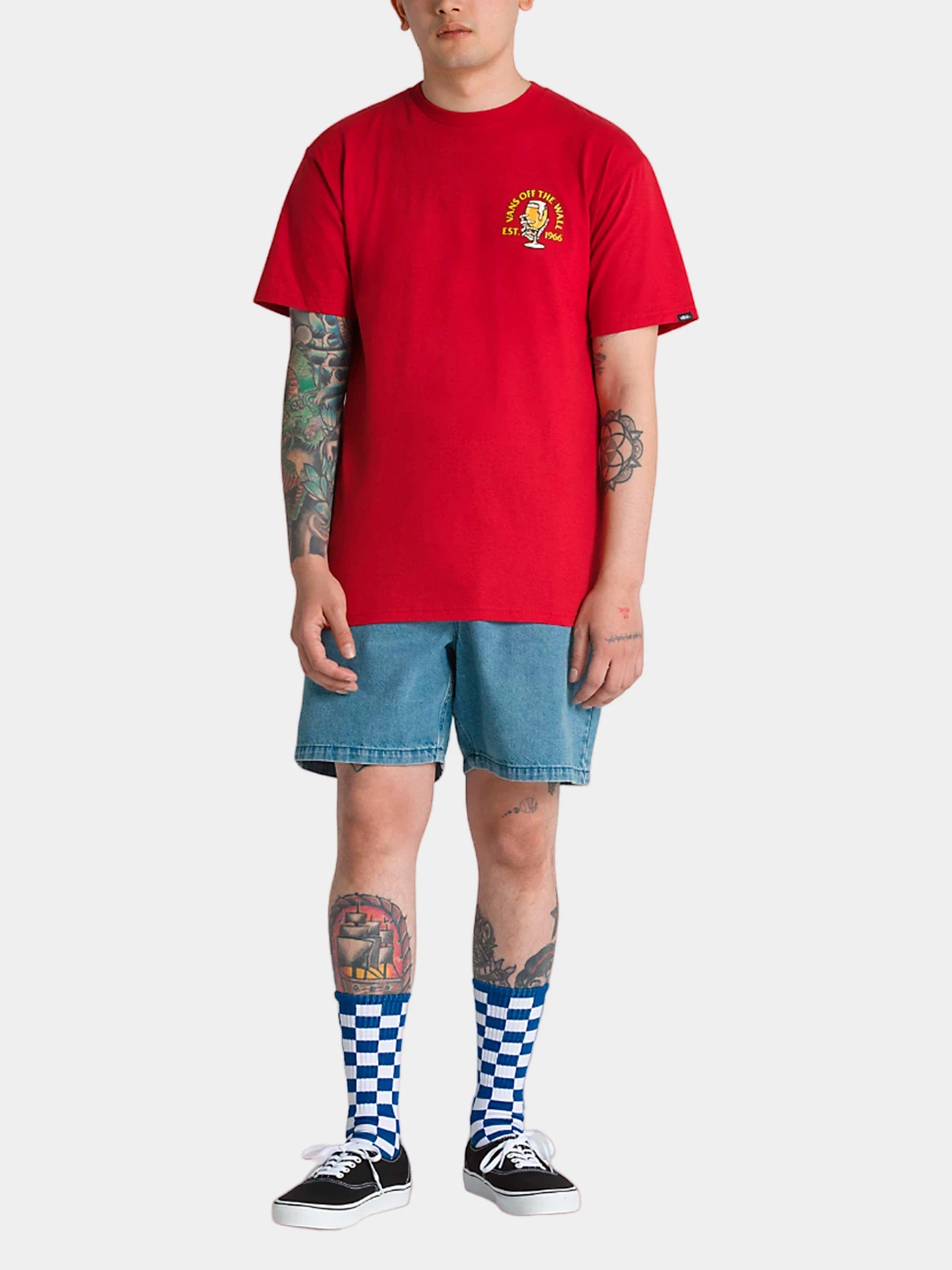 Футболки и поло Vans модель VN0008RM14A1 Футболки и поло Vans модель VN0008RM14A1 Фото