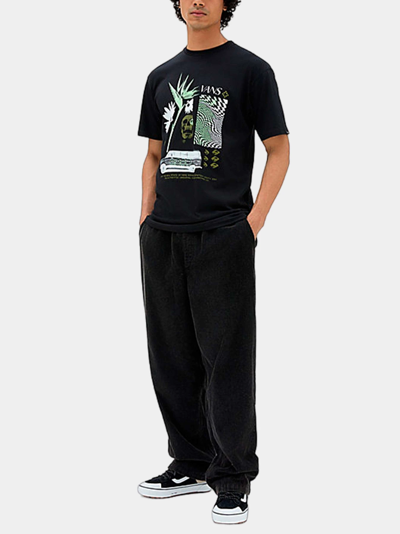 Футболки и поло Vans модель VN0008T8BLK1 Футболки и поло Vans модель VN0008T8BLK1 Фото