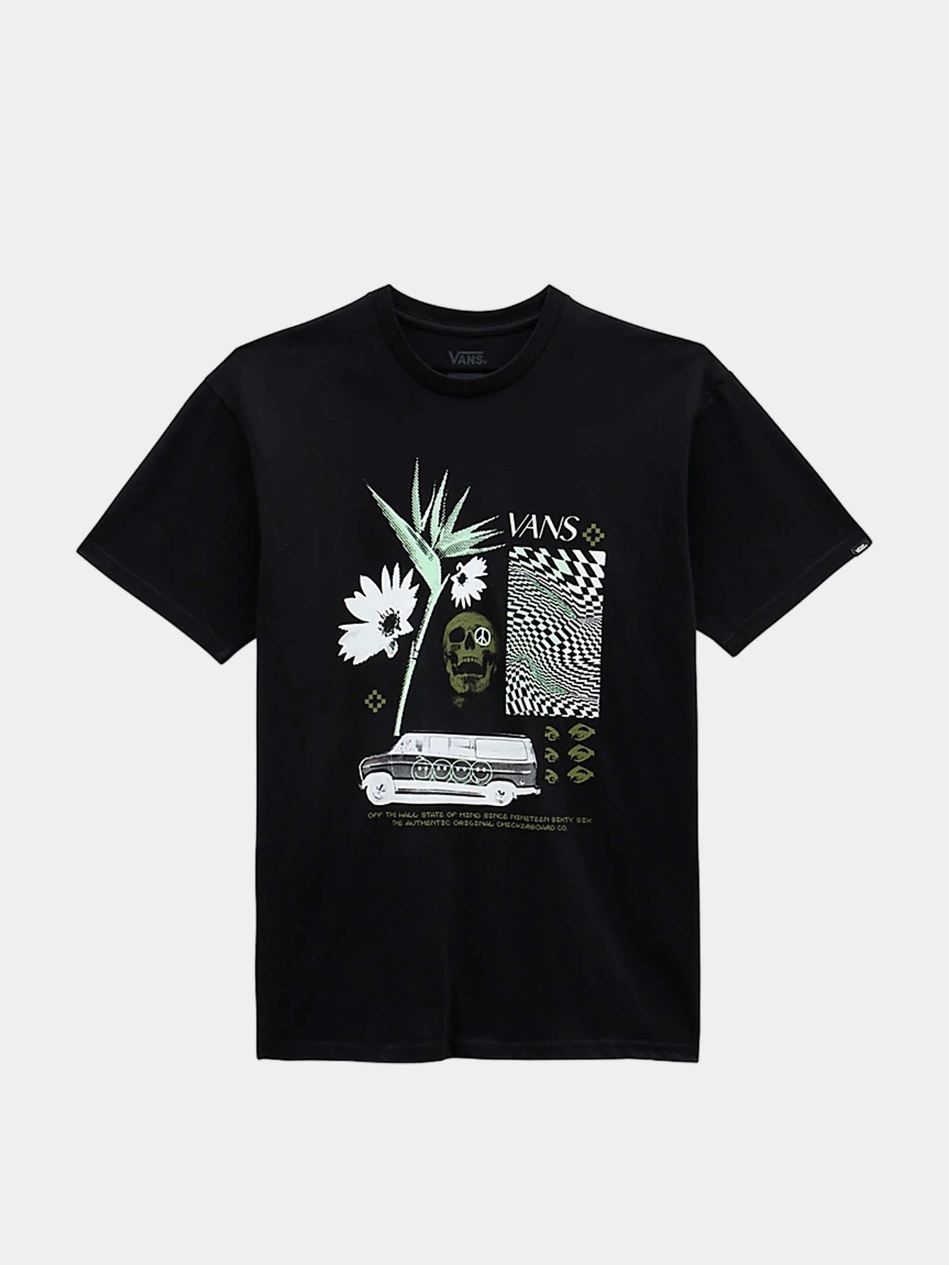 Футболки и поло Vans модель VN0008T8BLK1 Футболки и поло Vans модель VN0008T8BLK1 Фото