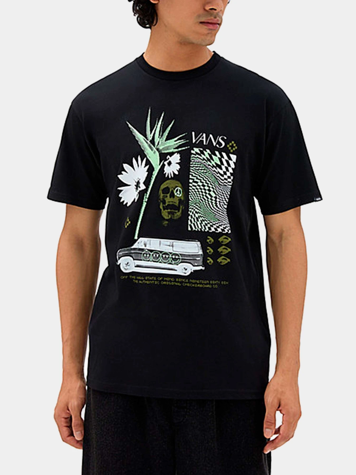Футболки и поло Vans модель VN0008T8BLK1 Футболки и поло Vans модель VN0008T8BLK1 Фото