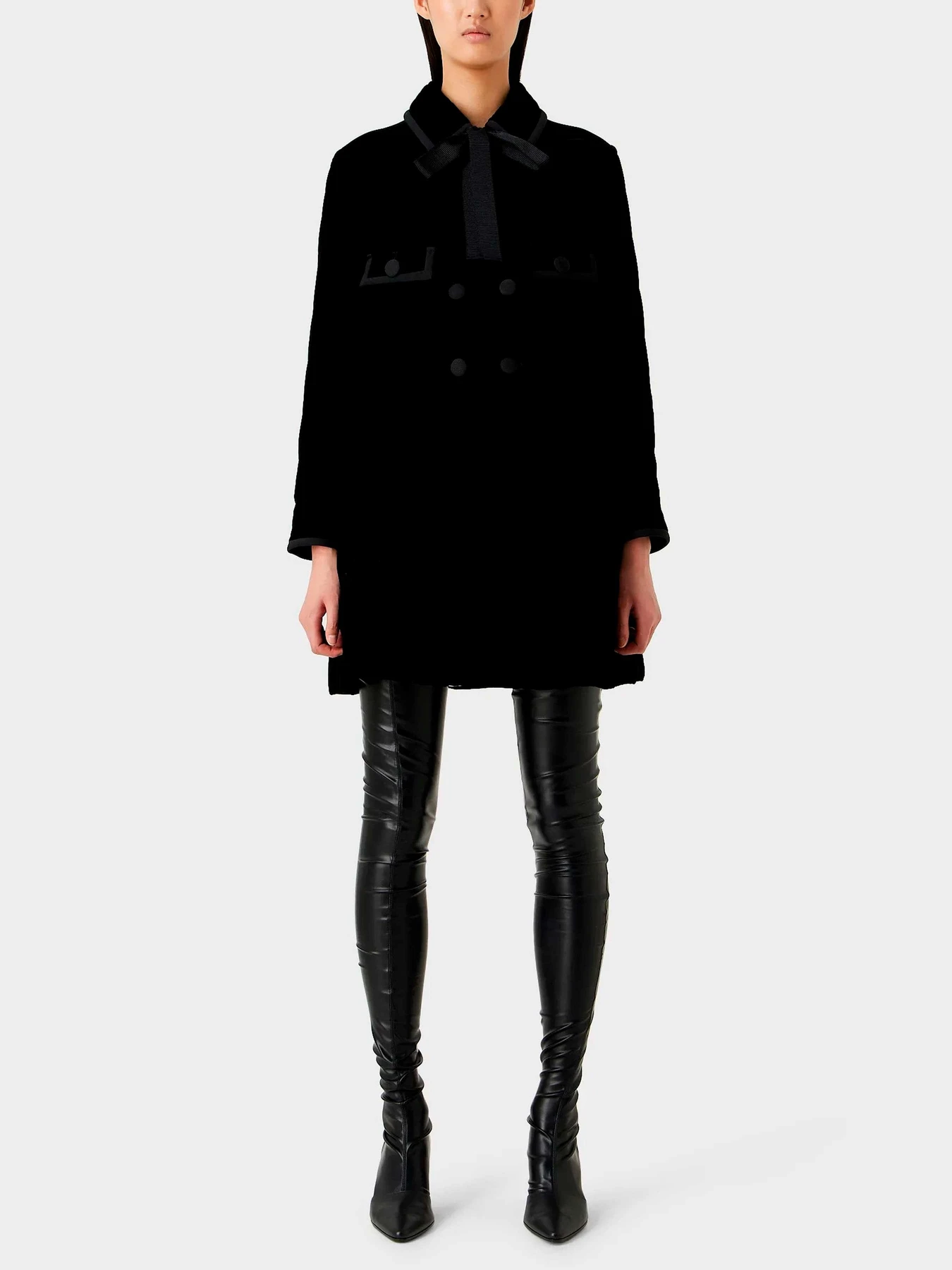 Пальто и плащи Emporio Armani модель H4NL1A-2NXYZ-0999 Пальто и плащи Emporio Armani модель H4NL1A-2NXYZ-0999 Фото