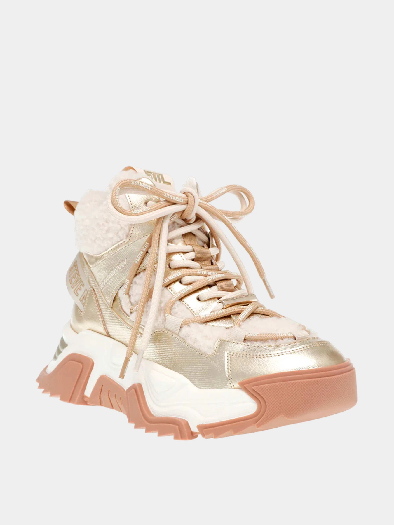 Ботинки и сапоги Steve Madden модель SM11002743 GOLD Ботинки и сапоги Steve Madden модель SM11002743 GOLD Фото