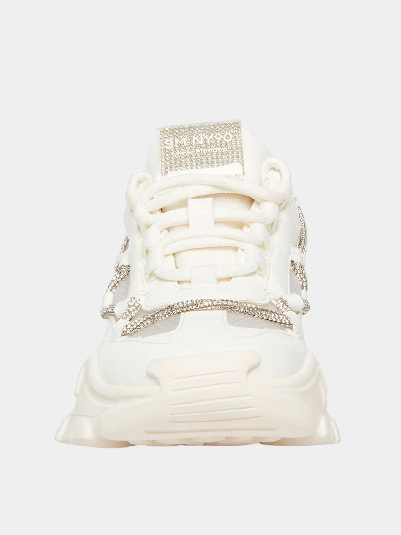 Кроссовки Steve Madden модель SM11002303 WHITE/SIL Кроссовки Steve Madden модель SM11002303 WHITE/SIL Фото