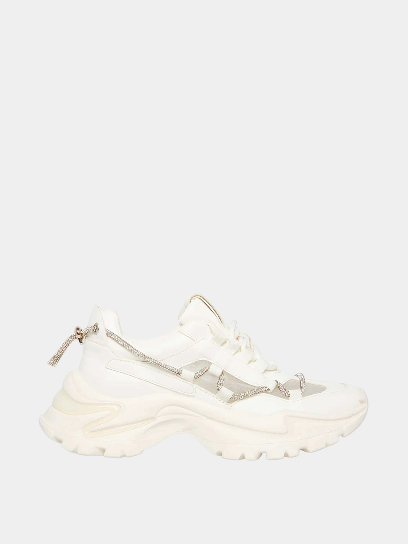 Кроссовки Steve Madden модель SM11002303 WHITE/SIL Кроссовки Steve Madden модель SM11002303 WHITE/SIL Фото