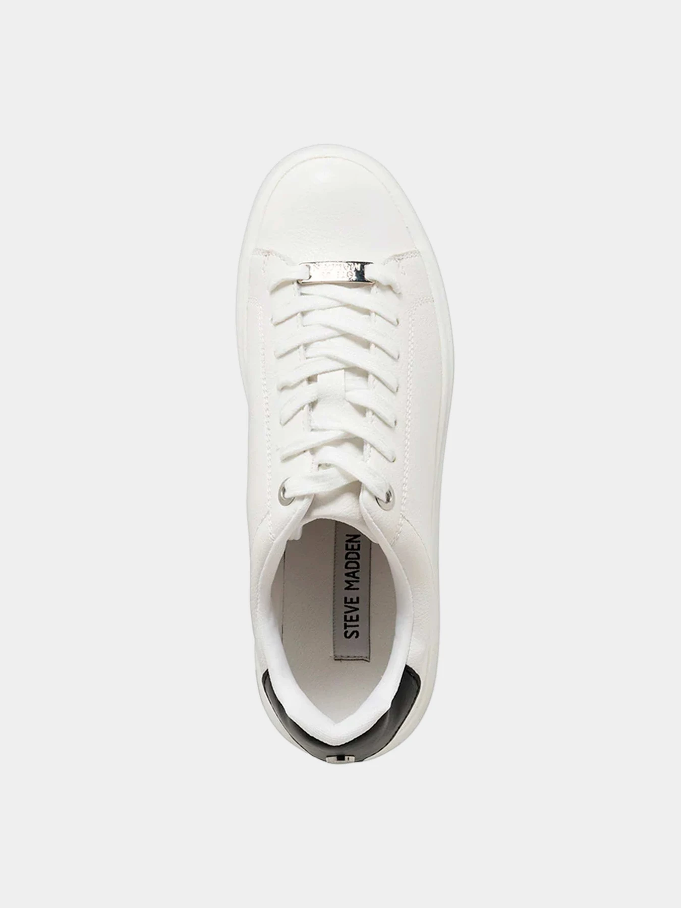 Кроссовки Steve Madden модель SM11002284 WHITE/BLACK Кроссовки Steve Madden модель SM11002284 WHITE/BLACK Фото