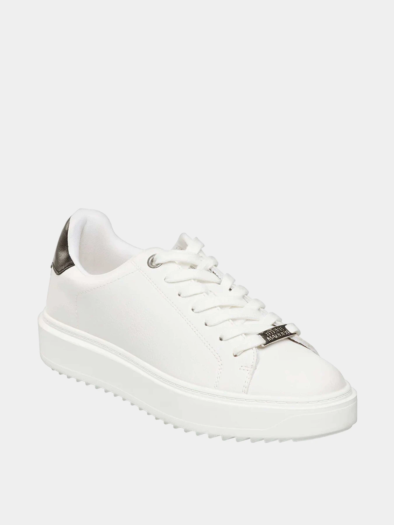 Кроссовки Steve Madden модель SM11002284 WHITE/BLACK Кроссовки Steve Madden модель SM11002284 WHITE/BLACK Фото
