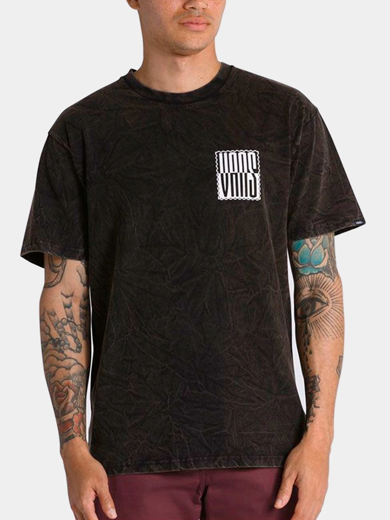 Футболки и поло Vans модель VN0008EYBLK1 Футболки и поло Vans модель VN0008EYBLK1 Фото