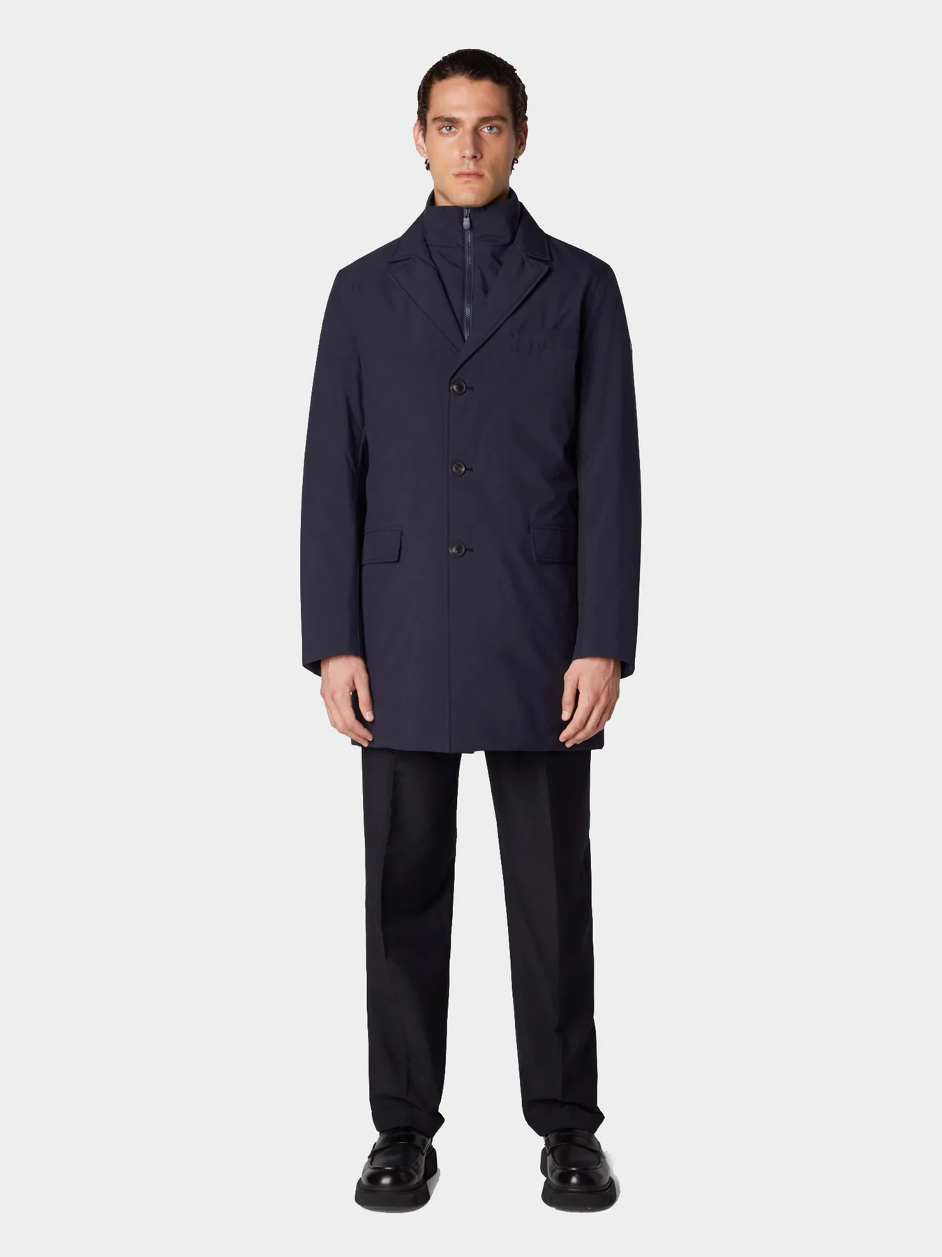 Пальто и плащи Save the duck модель D40393M-GRIN17-90010-BLUE BLACK Фото