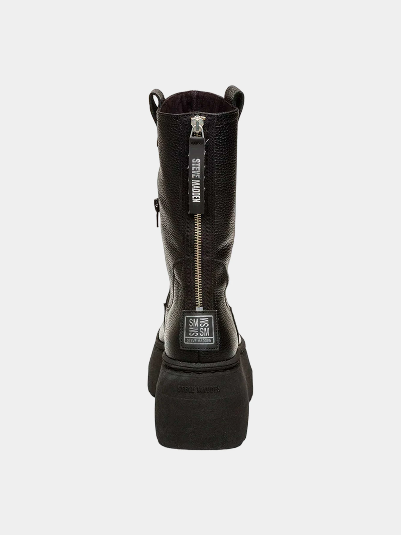 Ботинки и сапоги Steve Madden модель SM11002058 BLACK LEATHER Ботинки и сапоги Steve Madden модель SM11002058 BLACK LEATHER Фото