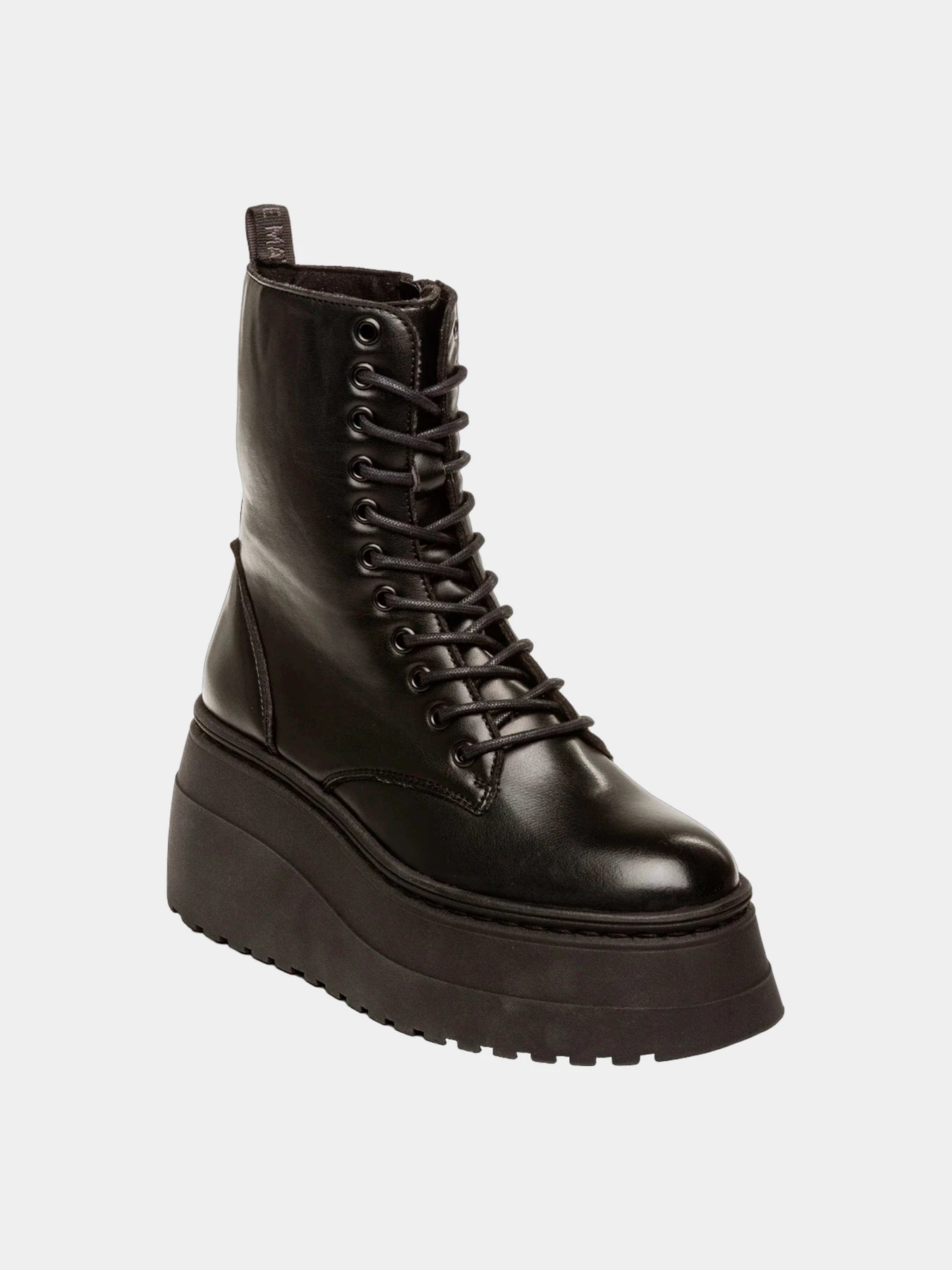 Ботинки и сапоги Steve Madden модель SM11002808 BLK ACTION LEATHER Ботинки и сапоги Steve Madden модель SM11002808 BLK ACTION LEATHER Фото