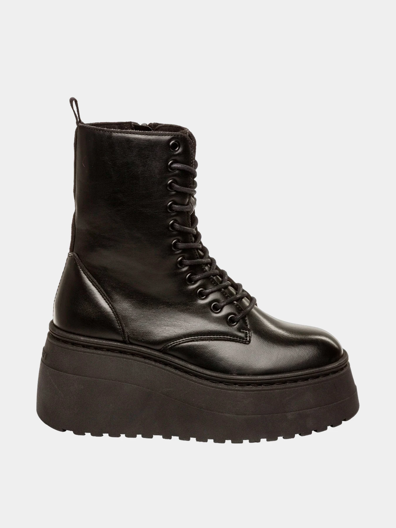 Ботинки и сапоги Steve Madden модель SM11002808 BLK ACTION LEATHER Ботинки и сапоги Steve Madden модель SM11002808 BLK ACTION LEATHER Фото