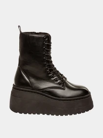 Ботинки и сапоги Steve Madden модель SM11002808 BLK ACTION LEATHER Фото