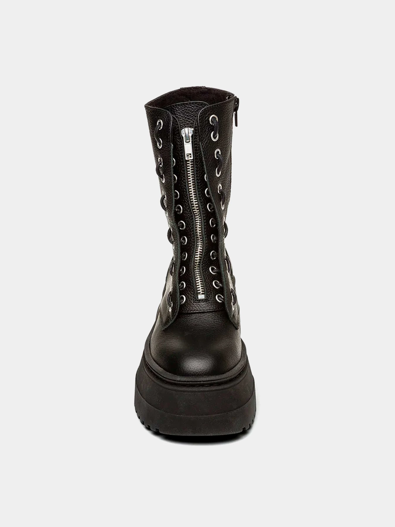 Ботинки и сапоги Steve Madden модель SM11002759 BLACK LEATHER Ботинки и сапоги Steve Madden модель SM11002759 BLACK LEATHER Фото