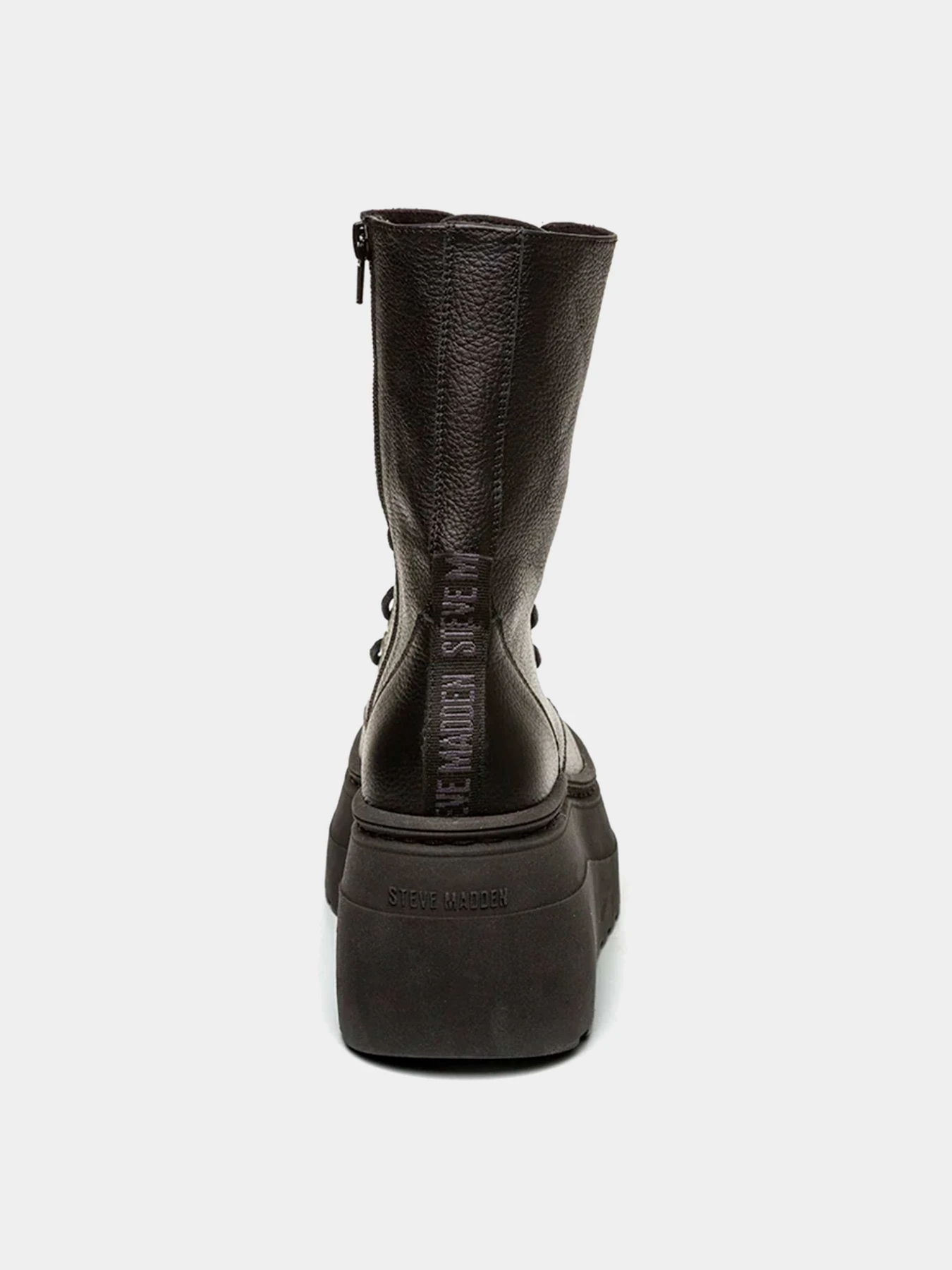 Ботинки и сапоги Steve Madden модель SM11002759 BLACK LEATHER Ботинки и сапоги Steve Madden модель SM11002759 BLACK LEATHER Фото
