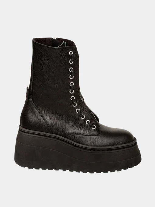 Бәтеңке мен етіктер Steve Madden үлгі SM11002759 BLACK LEATHER Фото