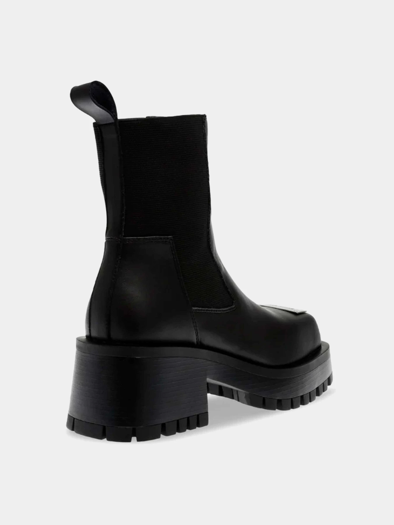 Ботинки и сапоги Steve Madden модель SM19000045 BLACK LEATHER Ботинки и сапоги Steve Madden модель SM19000045 BLACK LEATHER Фото