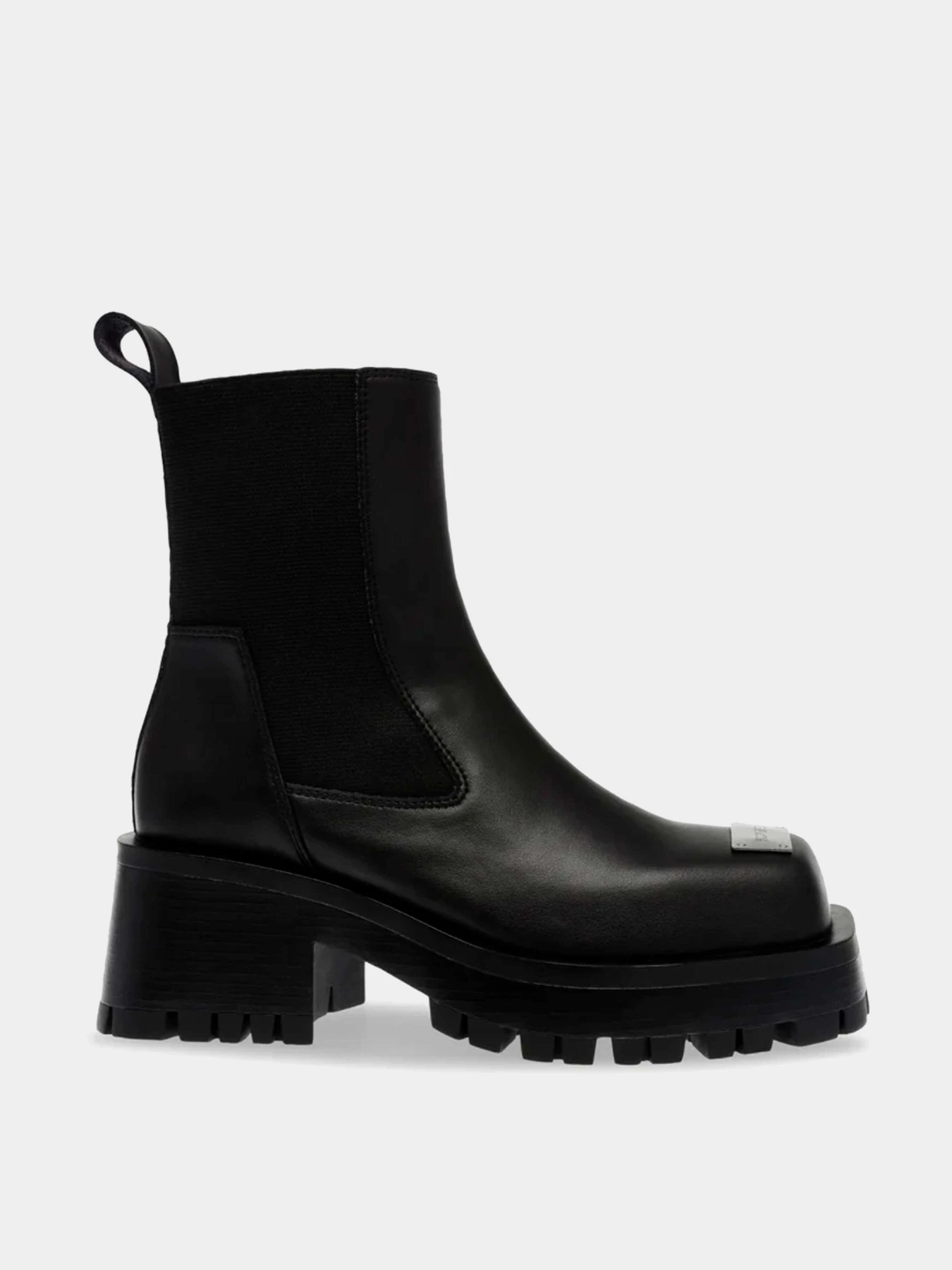 Ботинки и сапоги Steve Madden модель SM19000045 BLACK LEATHER Ботинки и сапоги Steve Madden модель SM19000045 BLACK LEATHER Фото
