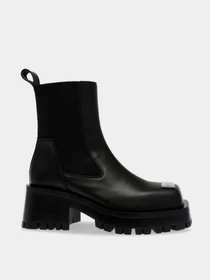 Ботинки и сапоги Steve Madden модель SM19000045 BLACK LEATHER Фото