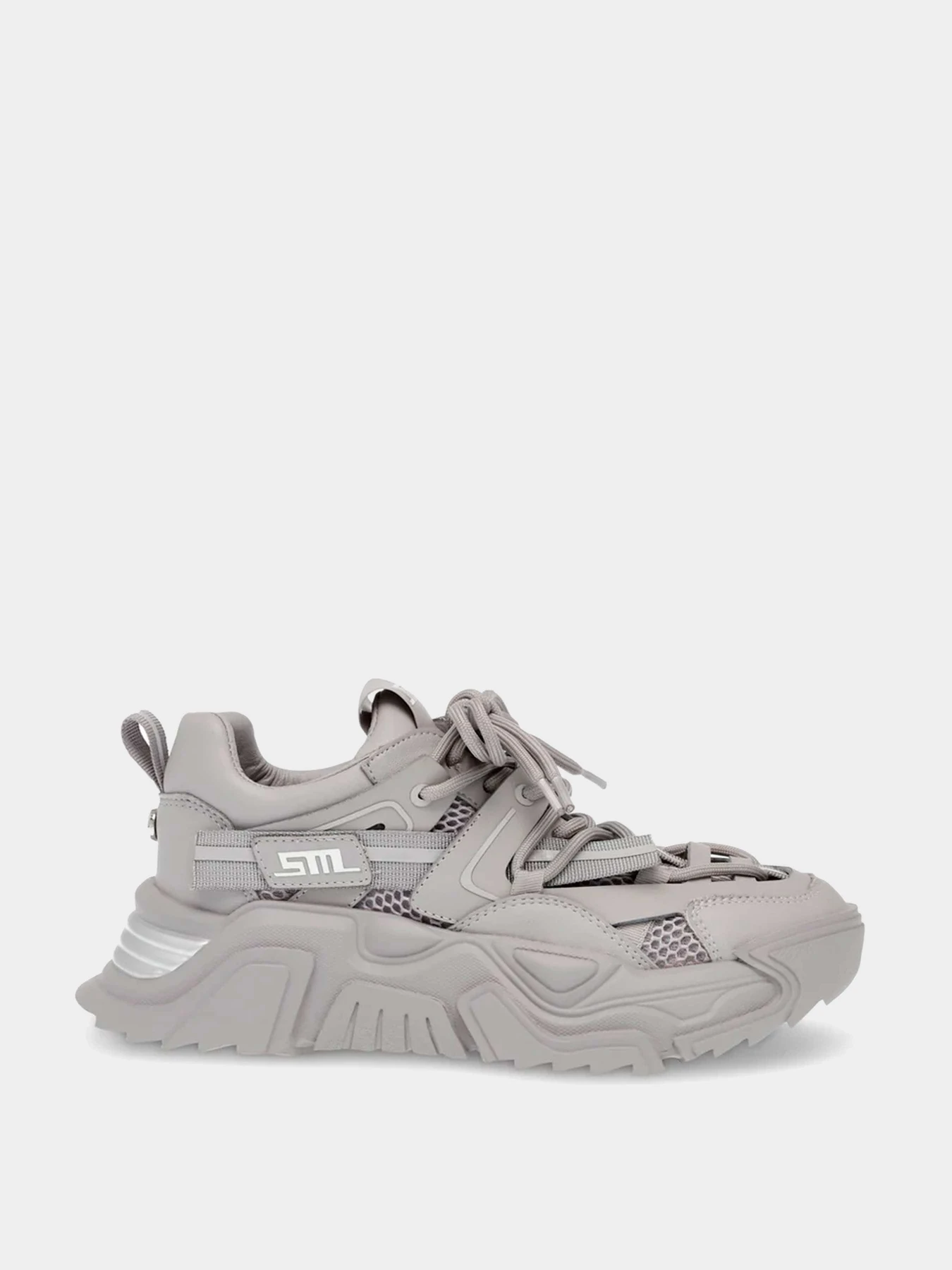 Кроссовки Steve Madden модель SM11002519 GREY/SILVER Кроссовки Steve Madden модель SM11002519 GREY/SILVER Фото