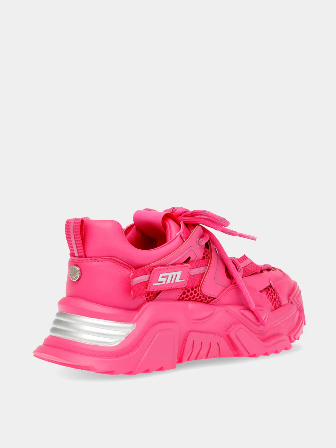 Кроссовки Steve Madden модель SM11002519 PINK/SILVER Кроссовки Steve Madden модель SM11002519 PINK/SILVER Фото