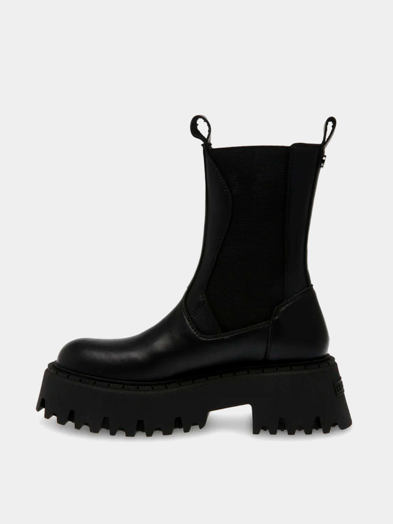 Ботинки и сапоги Steve Madden модель SM11002704 BLK ACTION LEATHER Ботинки и сапоги Steve Madden модель SM11002704 BLK ACTION LEATHER Фото