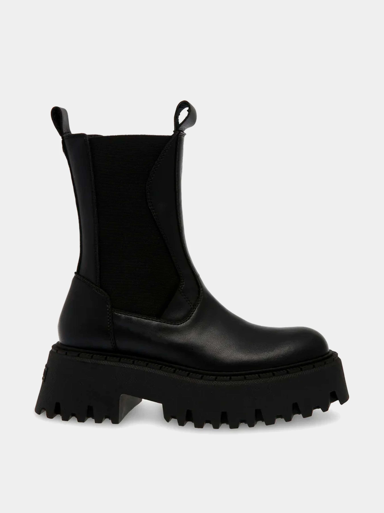 Ботинки и сапоги Steve Madden модель SM11002704 BLK ACTION LEATHER Ботинки и сапоги Steve Madden модель SM11002704 BLK ACTION LEATHER Фото