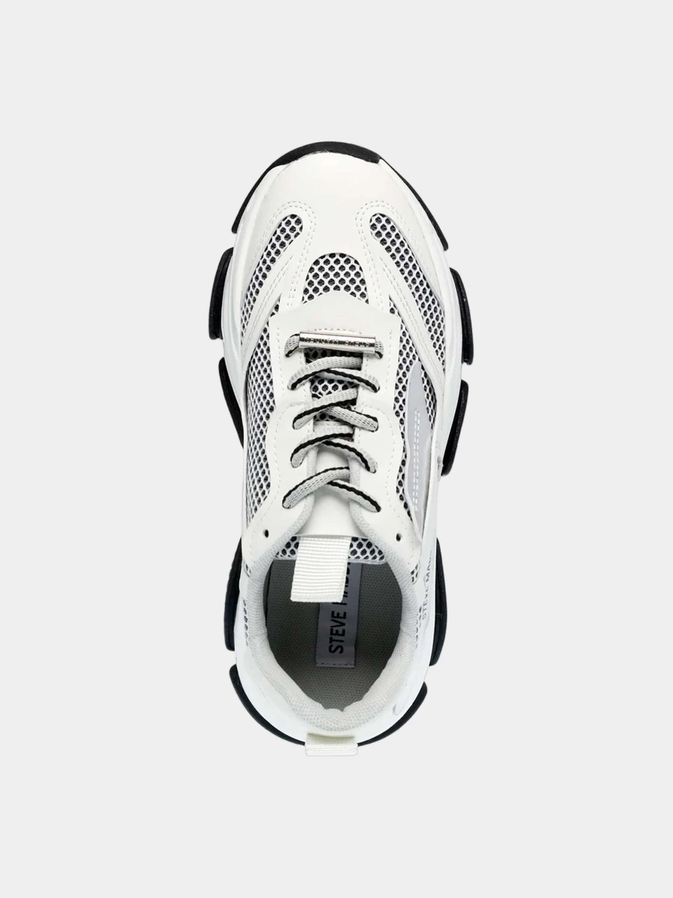 Кроссовки Steve Madden модель SM19000033 SILVER/WHITE Кроссовки Steve Madden модель SM19000033 SILVER/WHITE Фото