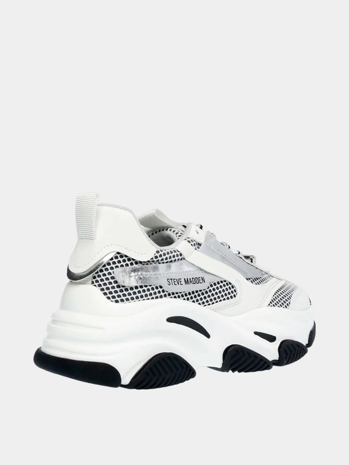 Кроссовки Steve Madden модель SM19000033 SILVER/WHITE Кроссовки Steve Madden модель SM19000033 SILVER/WHITE Фото