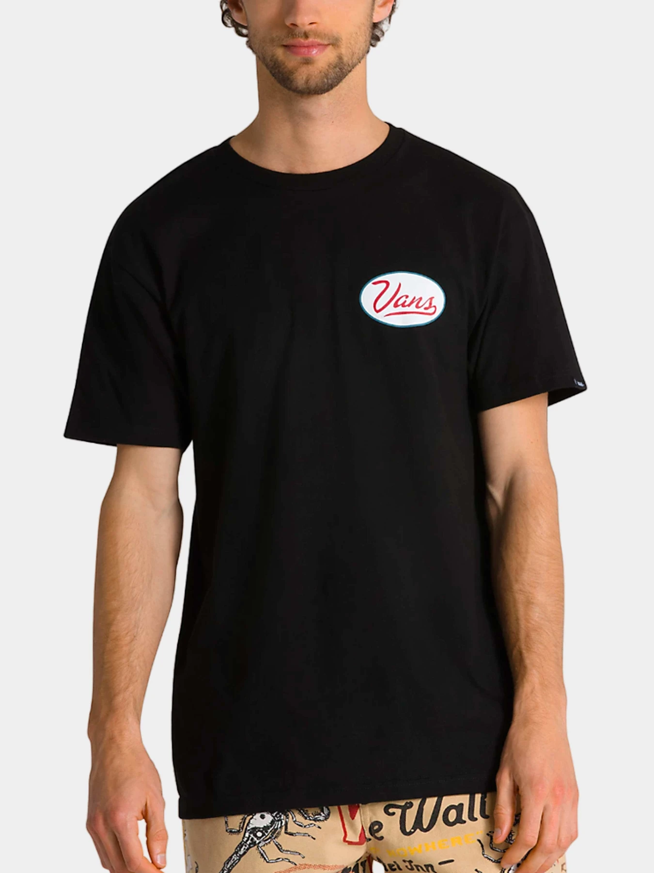 Футболки и поло Vans модель VN0008FBBLK1 Футболки и поло Vans модель VN0008FBBLK1 Фото