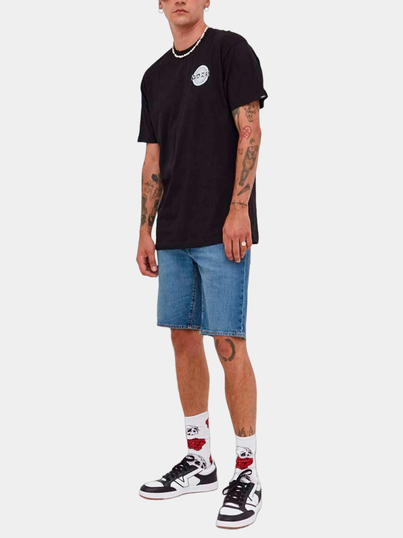 Футболки и поло Vans модель VN0008SFBLK1 Футболки и поло Vans модель VN0008SFBLK1 Фото