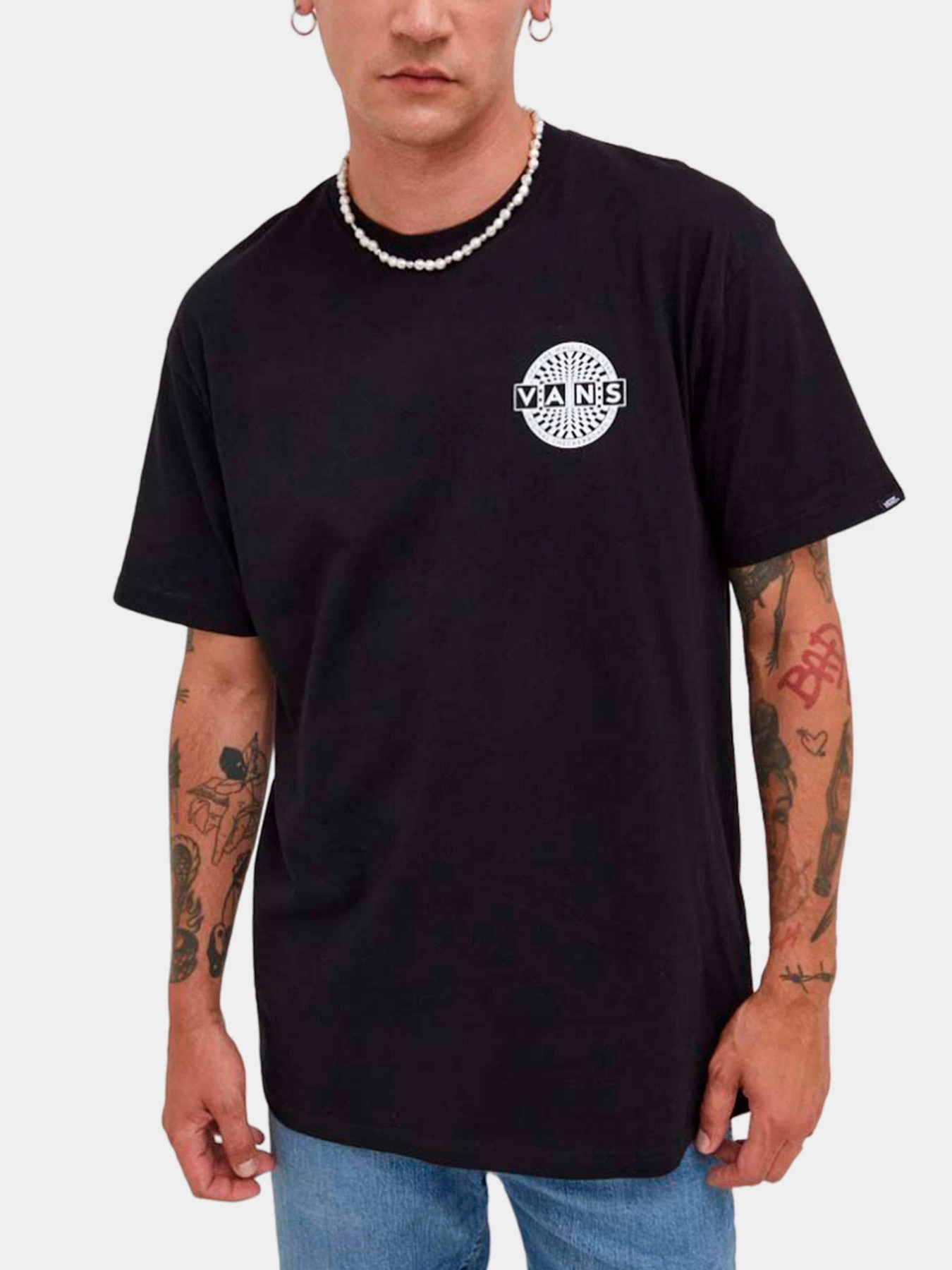 Футболки и поло Vans модель VN0008SFBLK1 Футболки и поло Vans модель VN0008SFBLK1 Фото