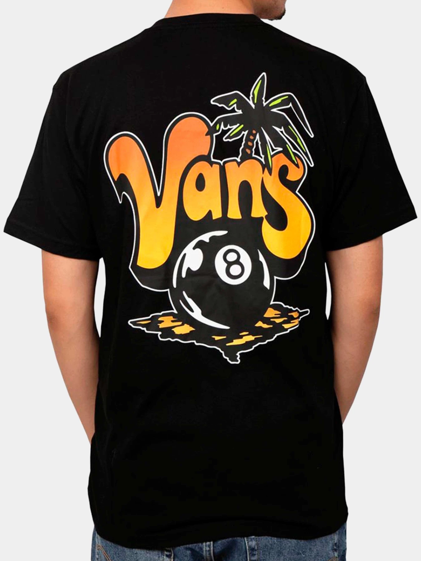 Футболки и поло Vans модель VN0008SGBLK1 Футболки и поло Vans модель VN0008SGBLK1 Фото