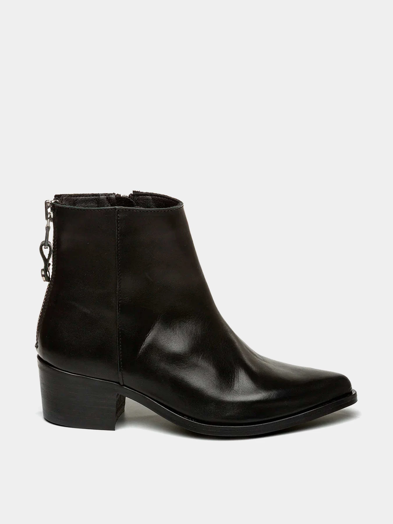 Ботинки и сапоги Steve Madden модель SM19000055 BLACK LEATHER Ботинки и сапоги Steve Madden модель SM19000055 BLACK LEATHER Фото