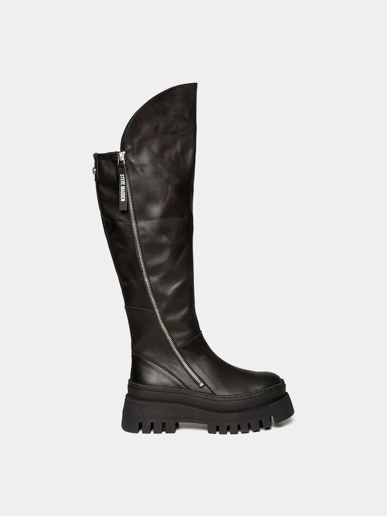 Ботинки и сапоги Steve Madden модель SM11002684 BLK ACTION LEATHER Ботинки и сапоги Steve Madden модель SM11002684 BLK ACTION LEATHER Фото