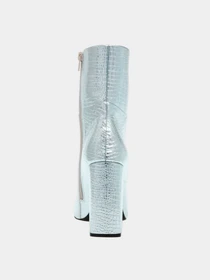 Ботинки и сапоги Steve Madden модель SM11002641 SILVER CROCO Фото