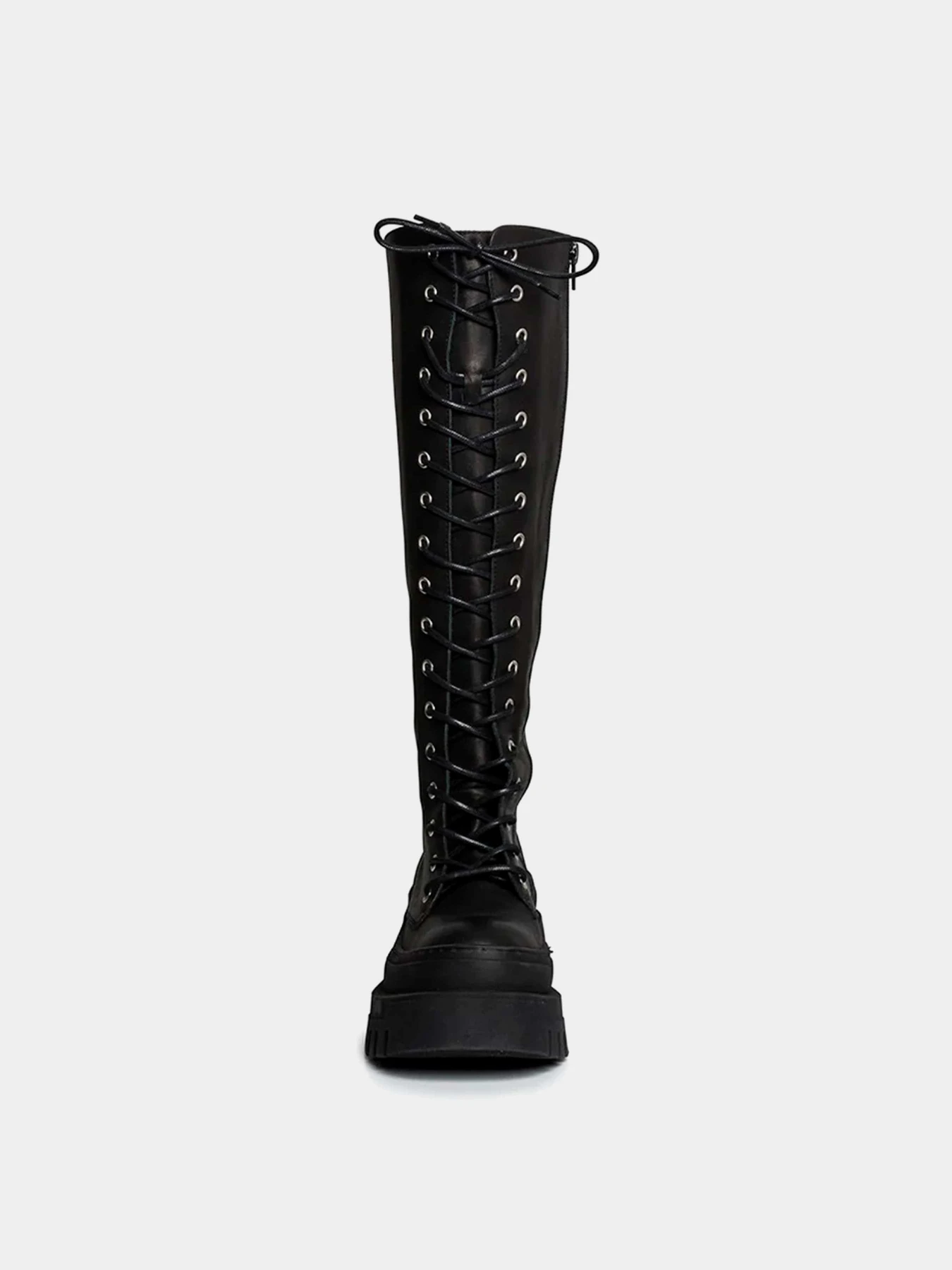 Ботинки и сапоги Steve Madden модель SM11002682 BLACK LEATHER Ботинки и сапоги Steve Madden модель SM11002682 BLACK LEATHER Фото