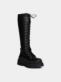 Ботинки и сапоги Steve Madden модель SM11002682 BLACK LEATHER Фото